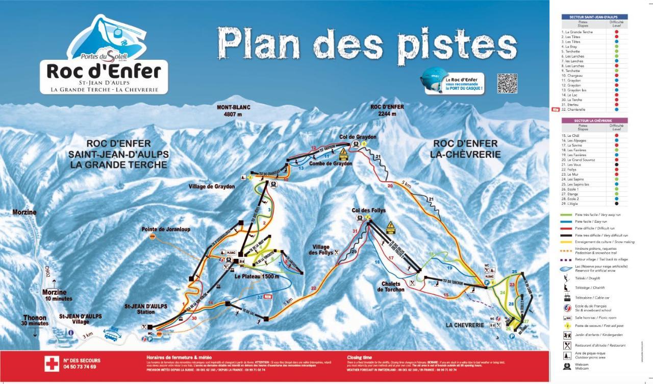 Joli Studio 4 Pers 30M Des Pistes Balcon Plein Sud Au Pieds Des Pistes B27- Draps Non Compris Saint-Jean-dʼAulps Exteriör bild