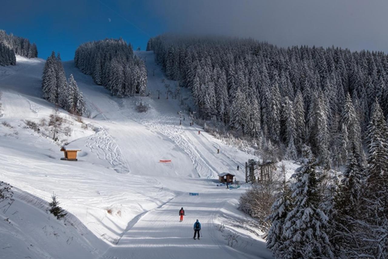 Joli Studio 4 Pers 30M Des Pistes Balcon Plein Sud Au Pieds Des Pistes B27- Draps Non Compris Saint-Jean-dʼAulps Exteriör bild